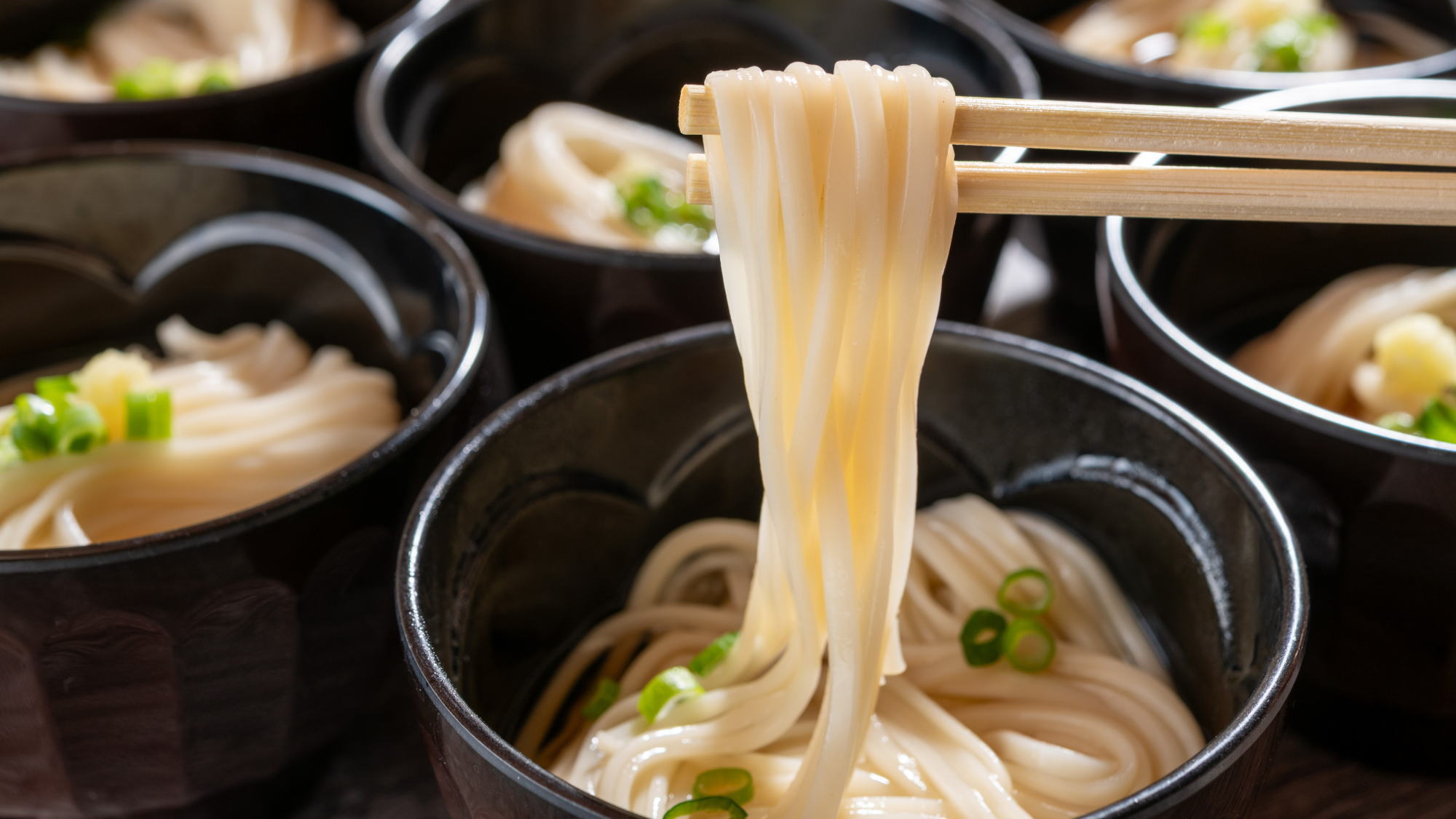 稲庭うどんのコシと喉越しが最高です！