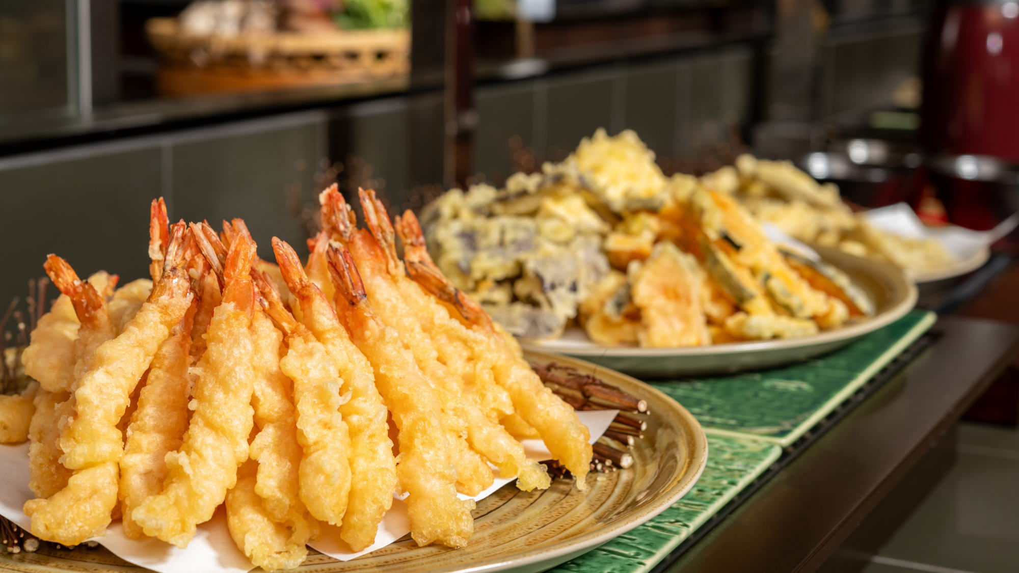 季節の天麩羅もご用意しております。