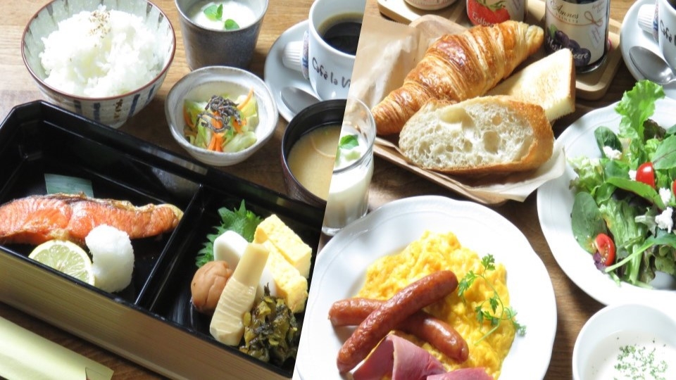 受験生応援プラン・朝食付き　ご希望に応じてテイクアウト可能なサンドウィッチBOXへ変更可