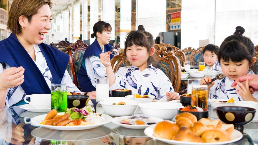 【朝食ビュッフェ】＜ロイヤルグランシャリオ＞お子様にも人気なビュッフェスタイル