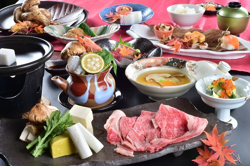 ★秋季9/1〜11/30限定＼豪華！秋の味覚の王様「松茸」6種の料理で味わい尽くす／