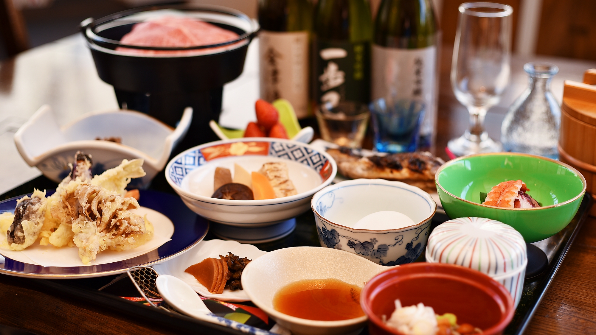 *【夕食】お酒とも相性の良い、素朴で滋味深い味わい。