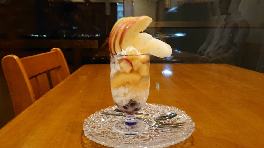 *福島フルーツのパフェ♪