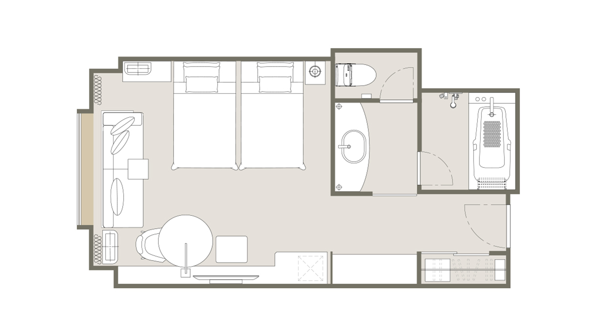 セルリアンスーペリアツイン平面図