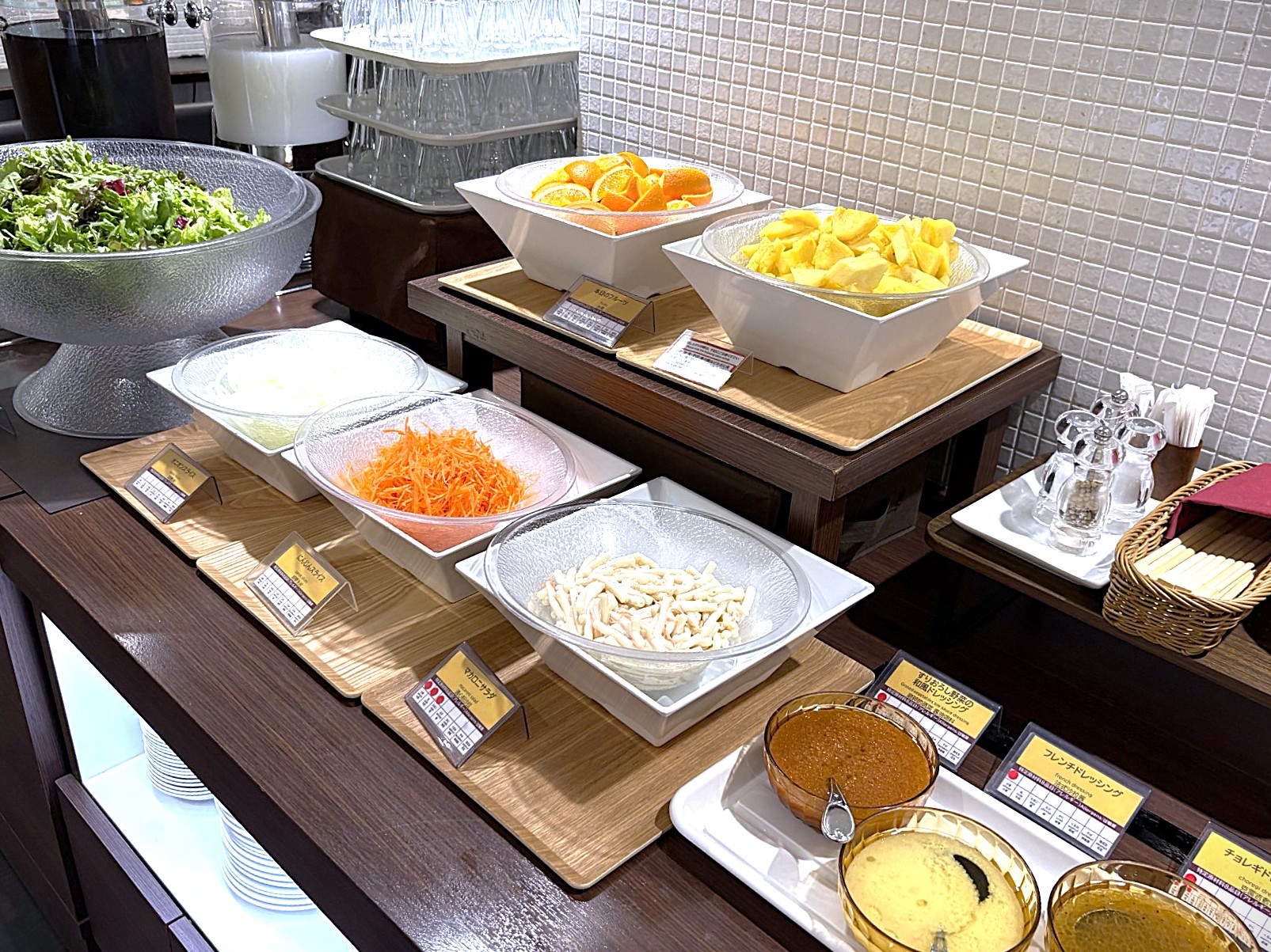 朝食ブッフェサラダコーナー5