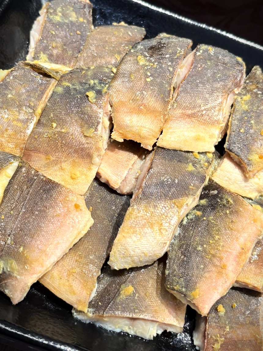 朝食ブッフェ小樽産ほっけ西京漬け