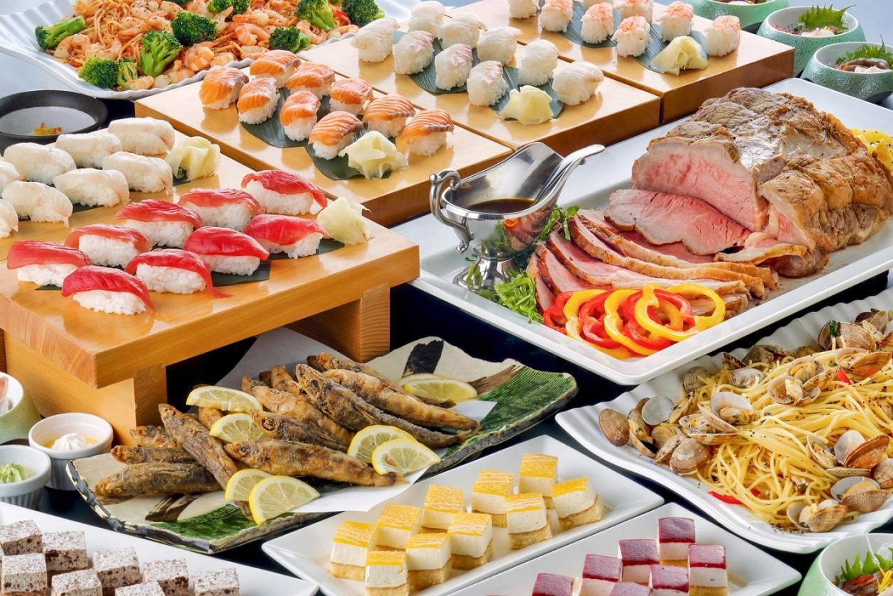 【楽天スーパーSALE】【和洋中の豪華お料理勢ぞろい！】ディナーバイキングプラン