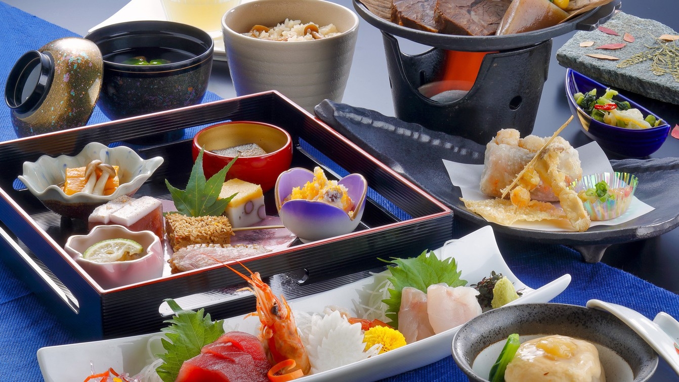 【楽天スーパーSALE】5％OFF【1泊2食付プラン】季節の和会席〜匠味〜ご夕食17：30スタート