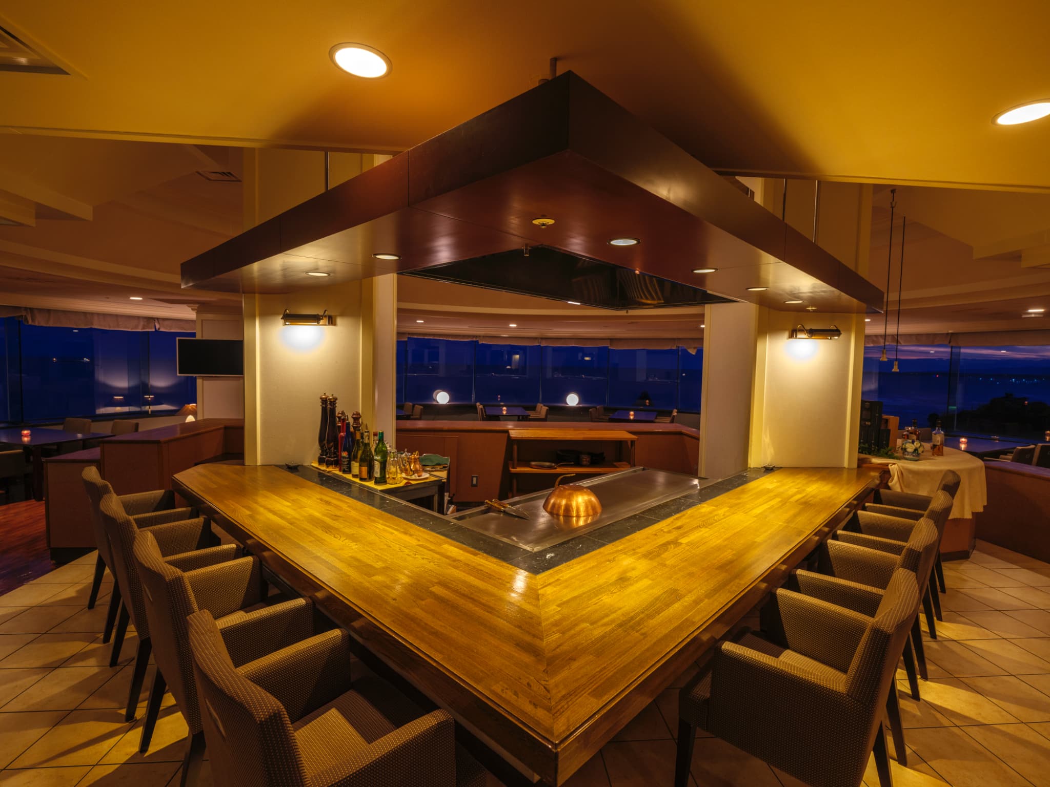 オーシャングリル　シーガルお食事会場