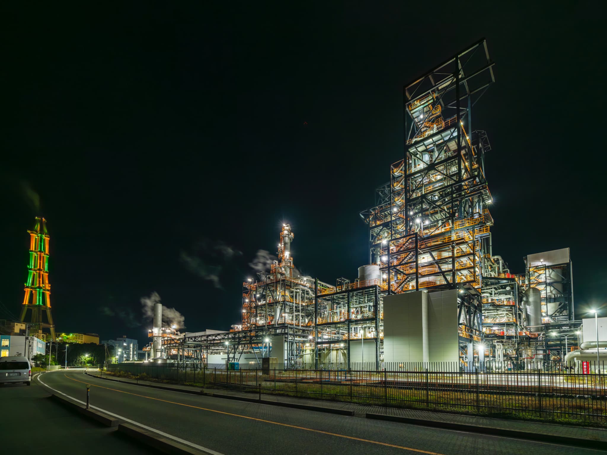 常磐共同火力（株）工場夜景