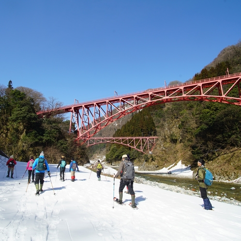 スノーシューの風景