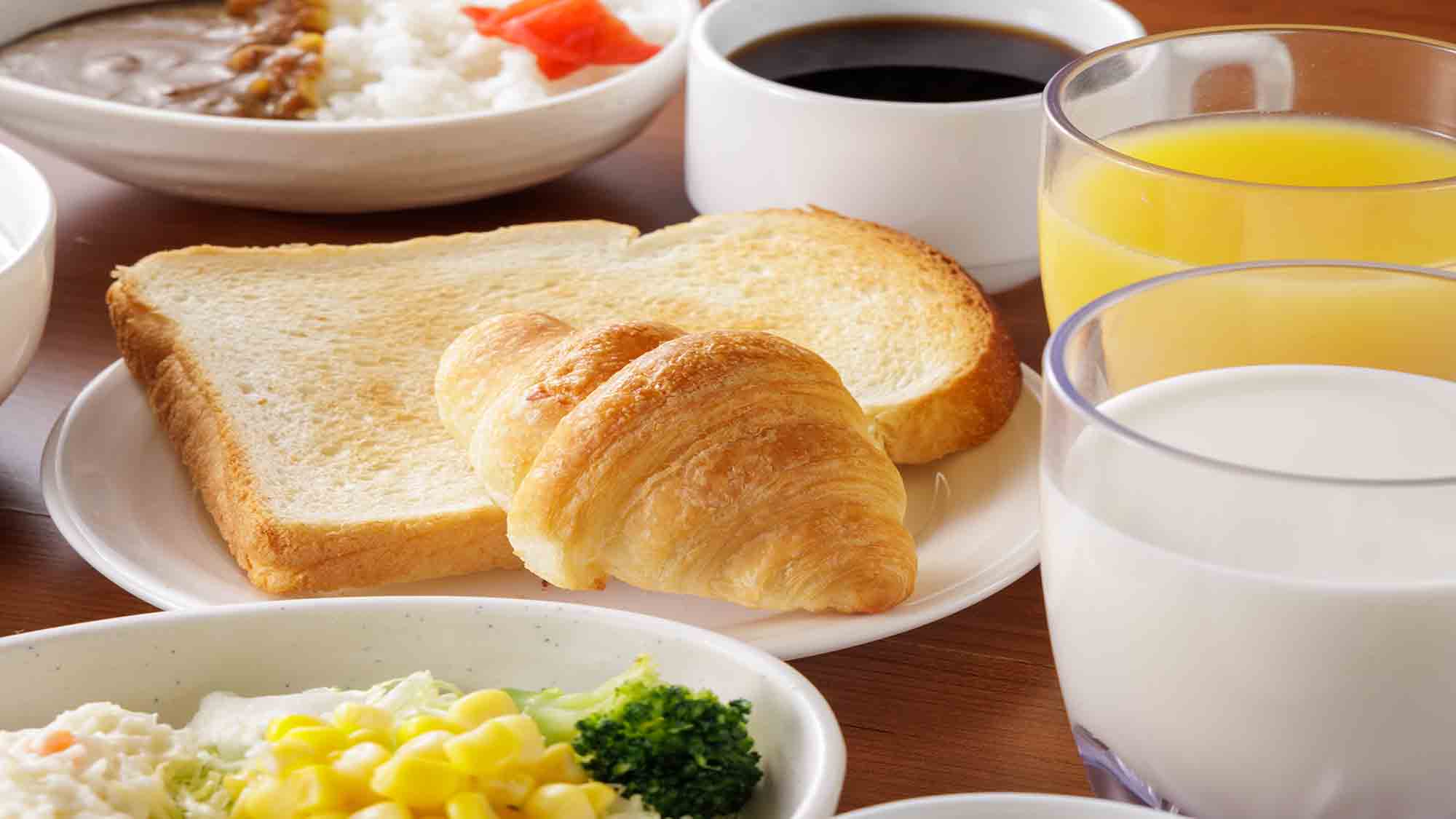 朝食盛り付け集合