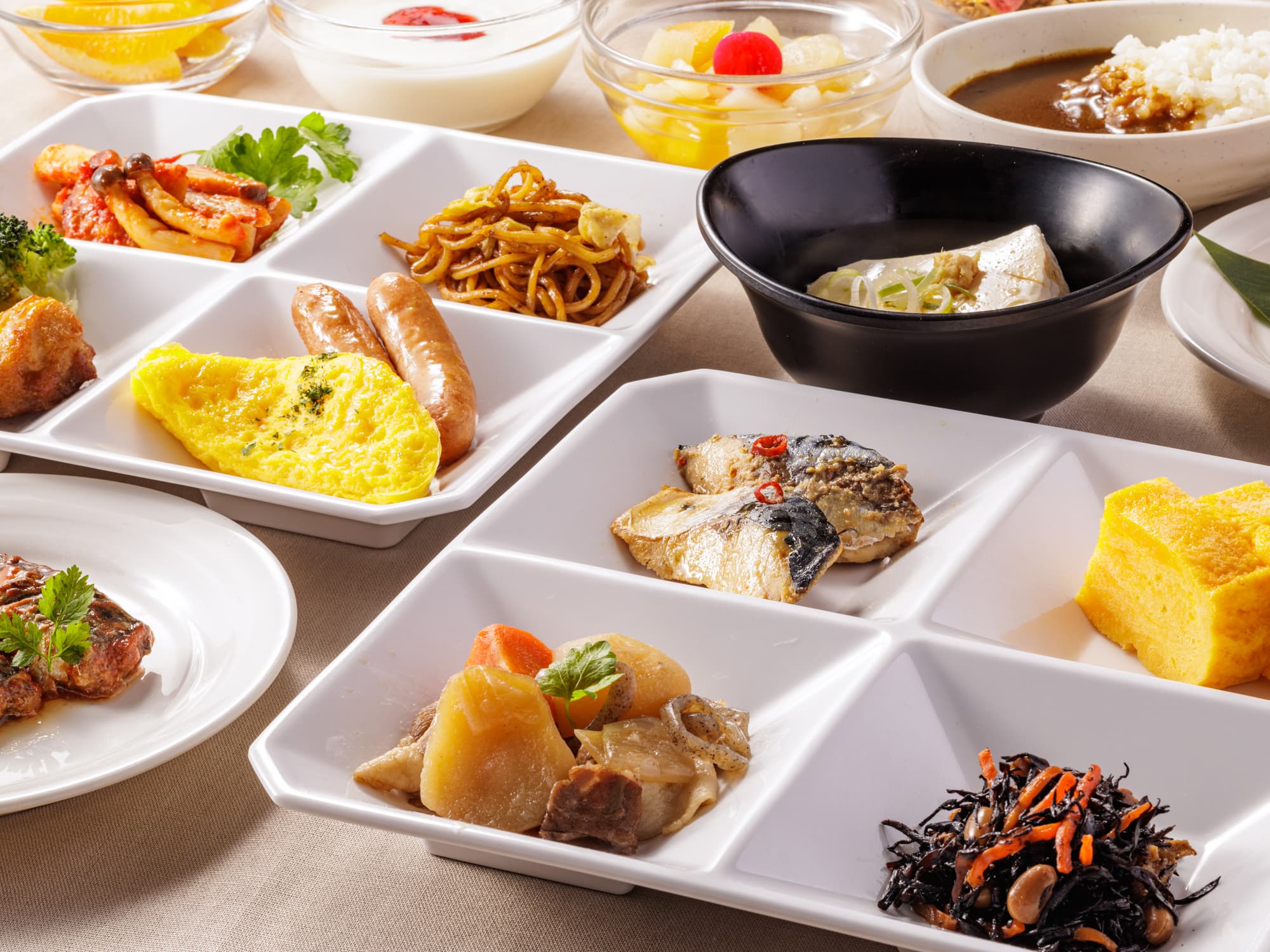 福岡・北九州の味が楽しめる種類豊富な朝食ブッフェ