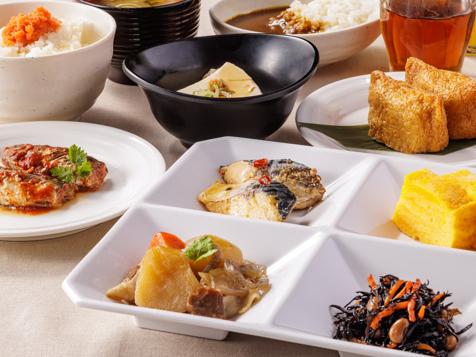 福岡・北九州の味が楽しめる種類豊富な朝食ブッフェ