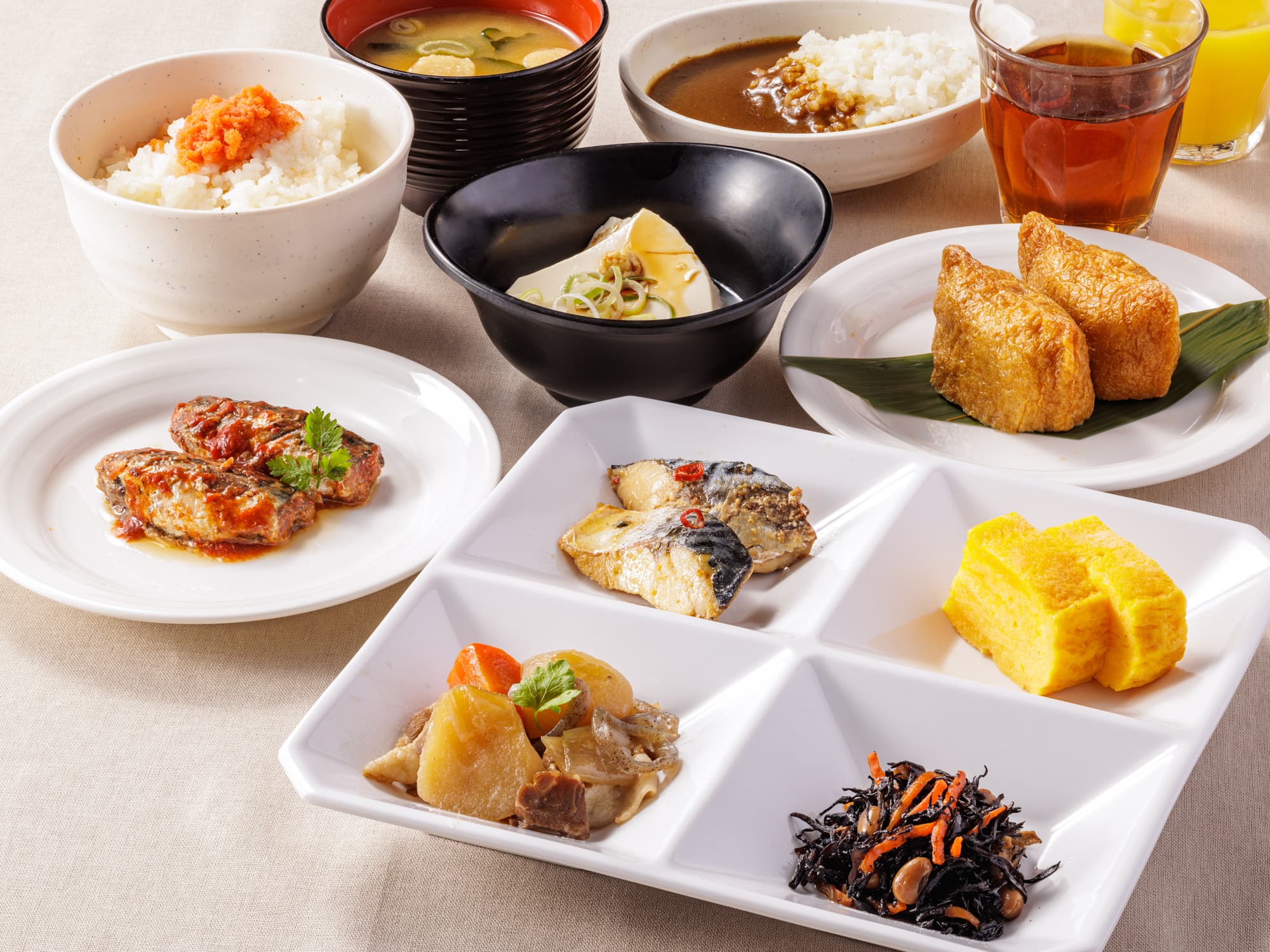 福岡・北九州の味が楽しめる種類豊富な朝食ブッフェ