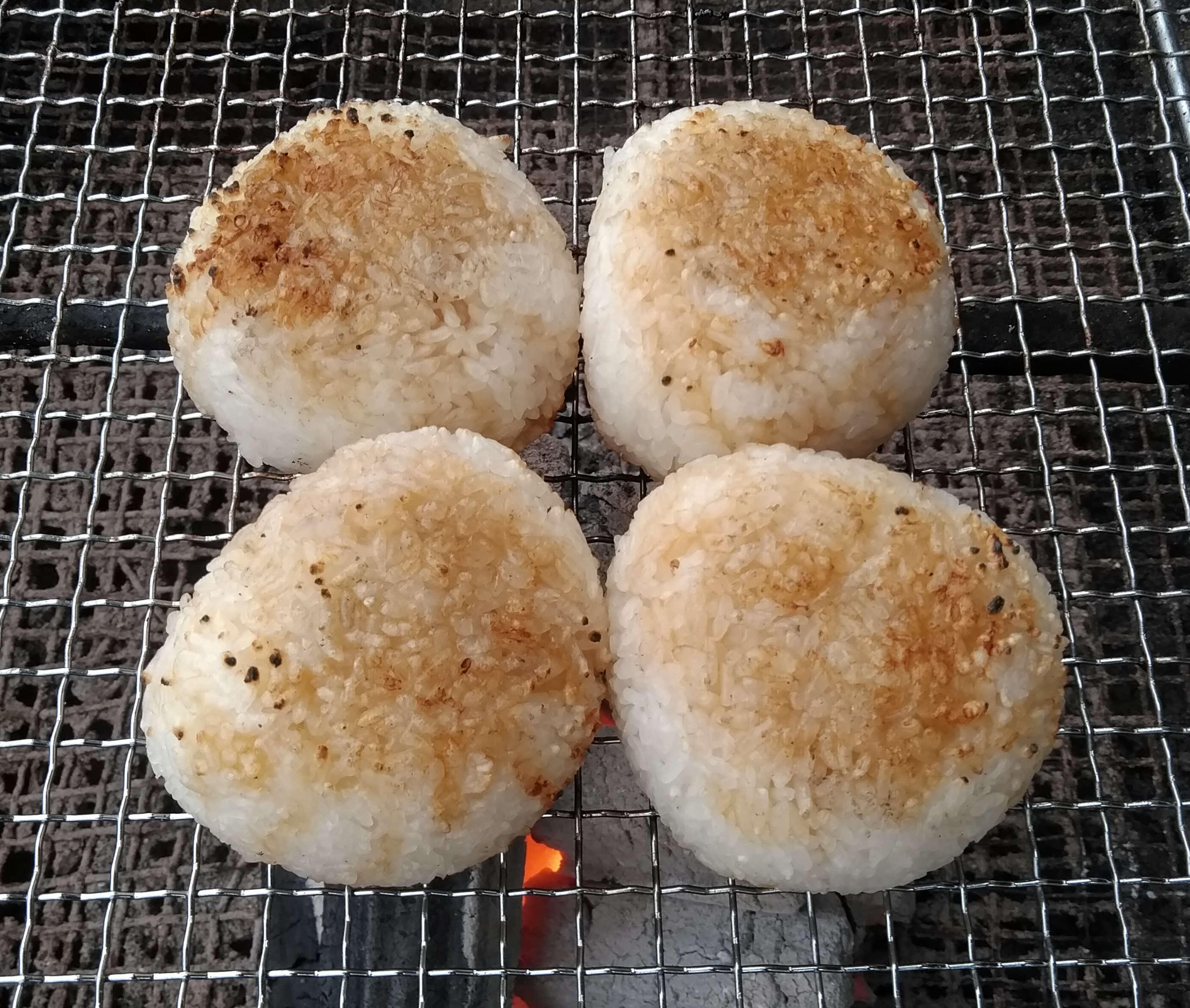 夕食・焼きおにぎり