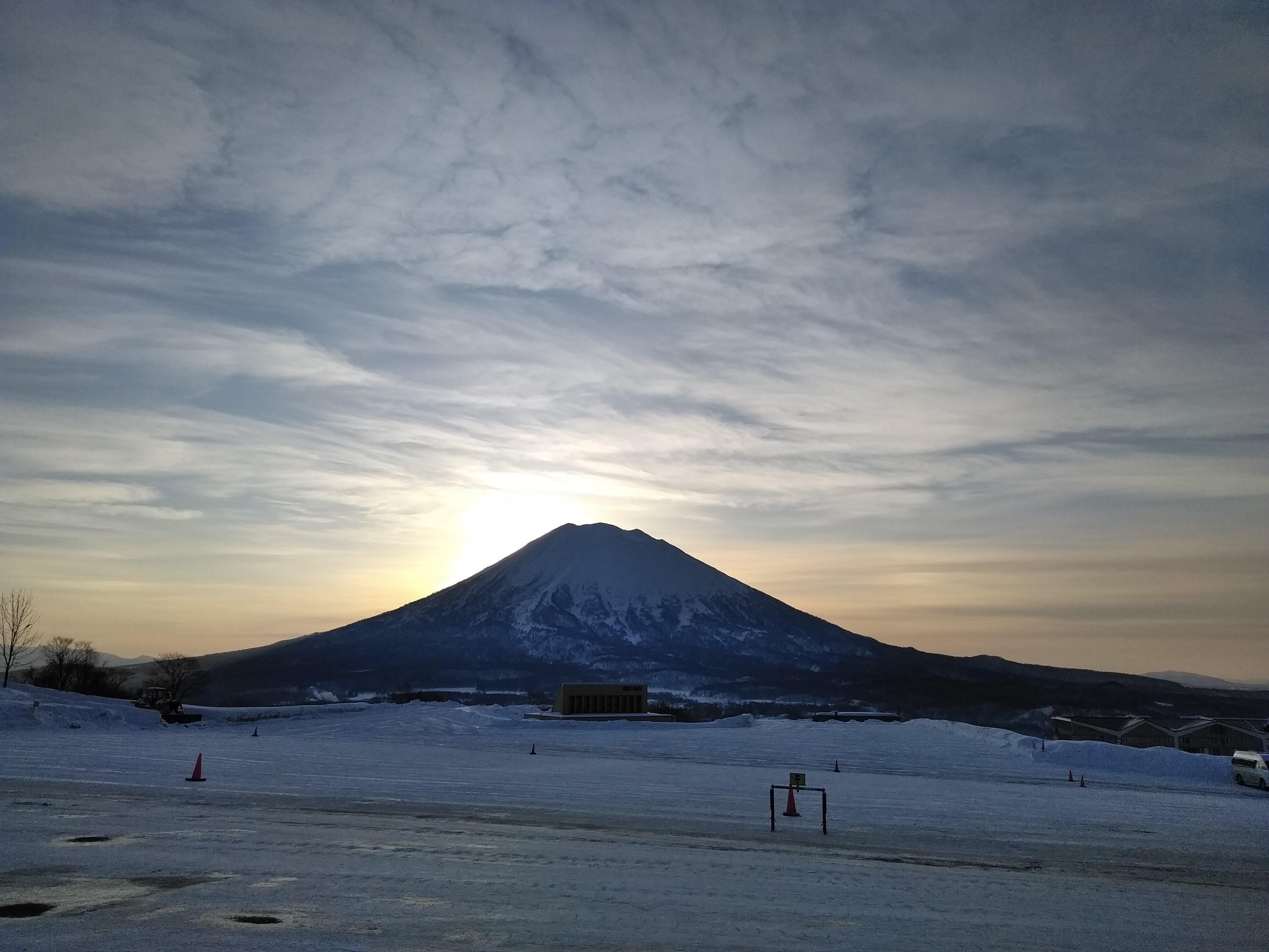 グランヒラフからの羊蹄山