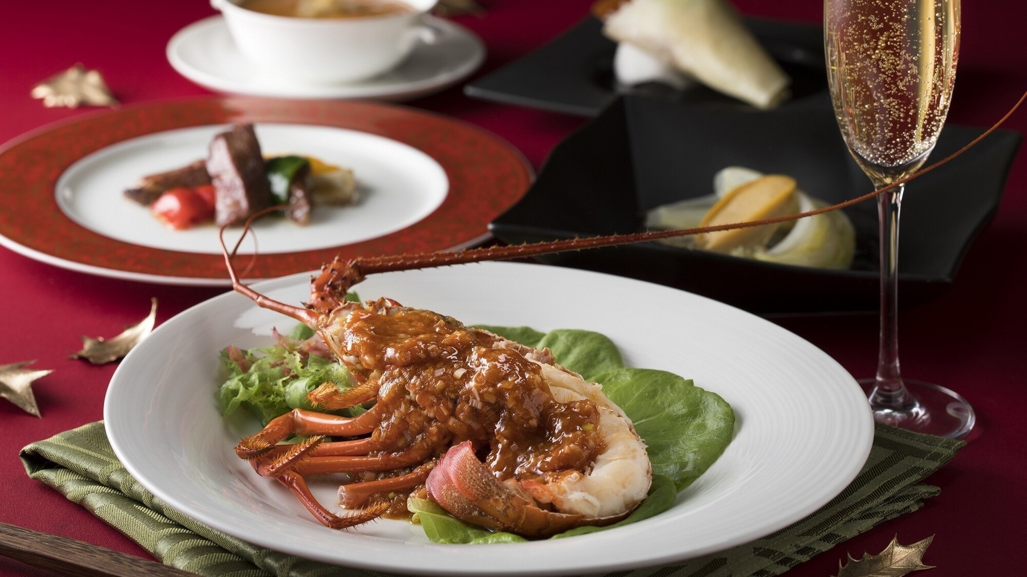 【2025 Xmas ステイプラン】中国料理「四川」クリスマスディナー／駐車場無料（夕朝食付）