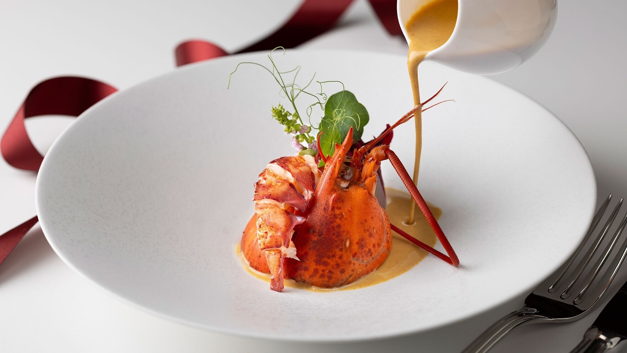 【2025 Xmas ステイプラン】「鉄板焼 しろかね」クリスマスディナー／駐車場無料（夕朝食付）