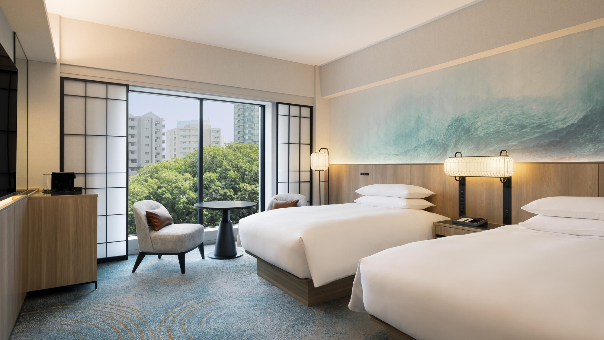 プレミアムフロア 翠 デラックスツイン（36平米）