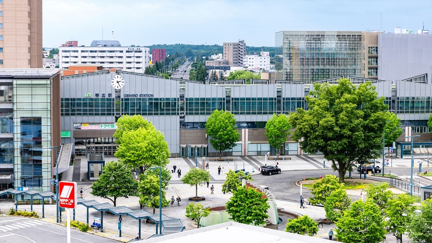 【駅前】帯広駅より「徒歩1分」の好立地！