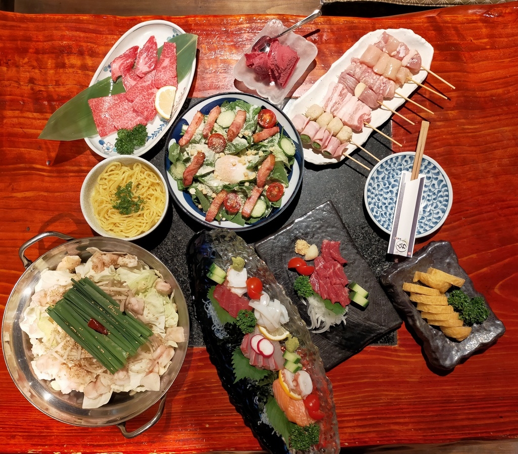 炭焼酒楽くうわ【居酒屋夕食飲み放題付き★朝食付き】2食付きプラン