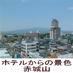 ホテルからの景色