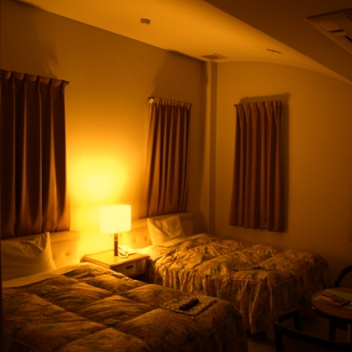 4F Western-style room DX twin with bathroom and toilet