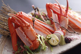 香住紅ずわい蟹のお造り（イメージ）