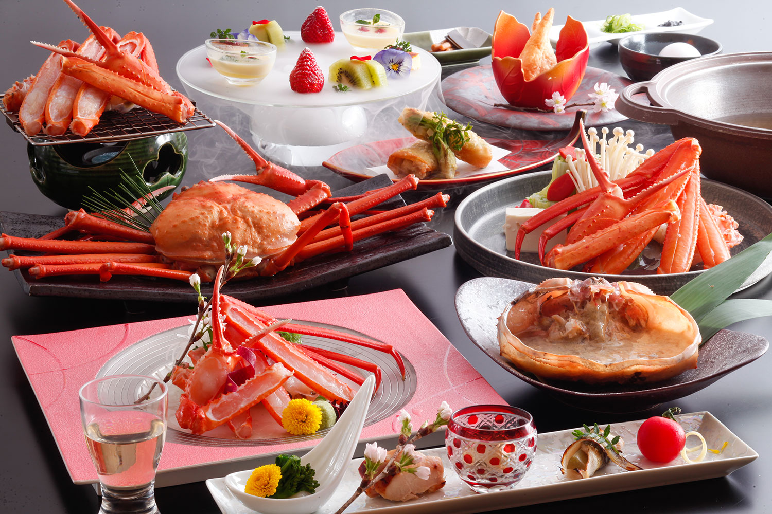 春／香住蟹フルコース（イメージ）