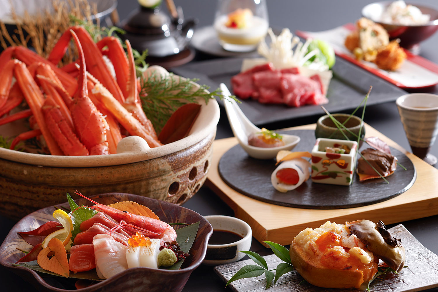 秋／旬彩コース（トラベルアワードプランのお料理です）