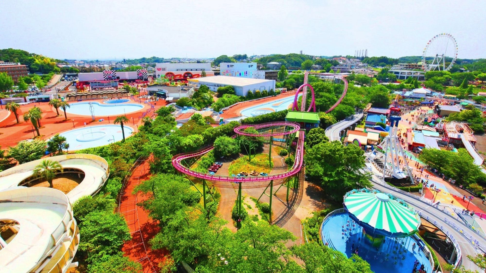 よみうりランド全景