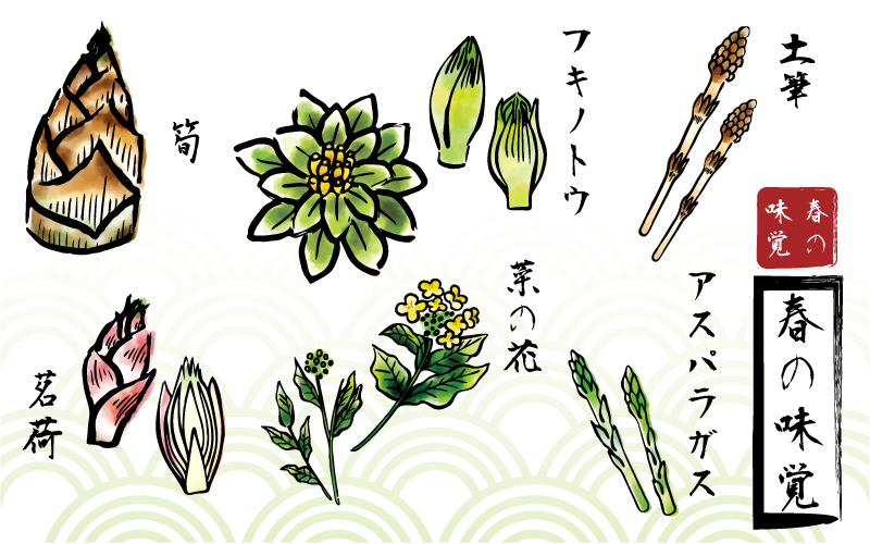 【茶そばと春の彩り朝食バイキングプラン】　駐車場無料（大型車は予約制）