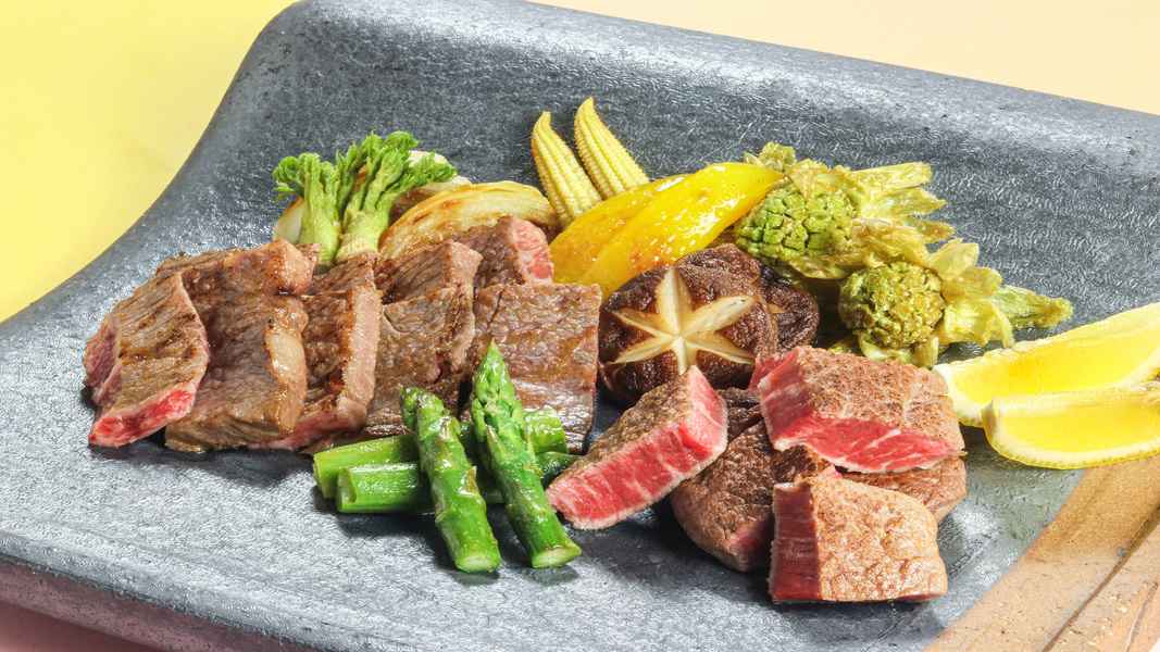 【GW限定(4/26〜5/5)】月岡温泉「湯あそび宿　曙」新発田牛ステーキ会席プラン