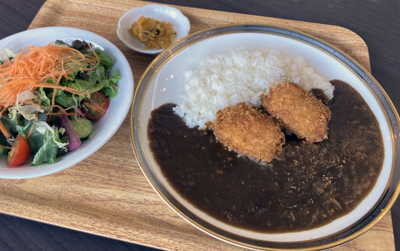 【平日 月〜木限定】カニクリームコロッケカレーセット付きプラン［二食付］
