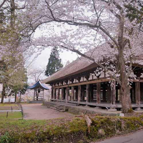 *熊野神社長床(喜多方市慶徳町)