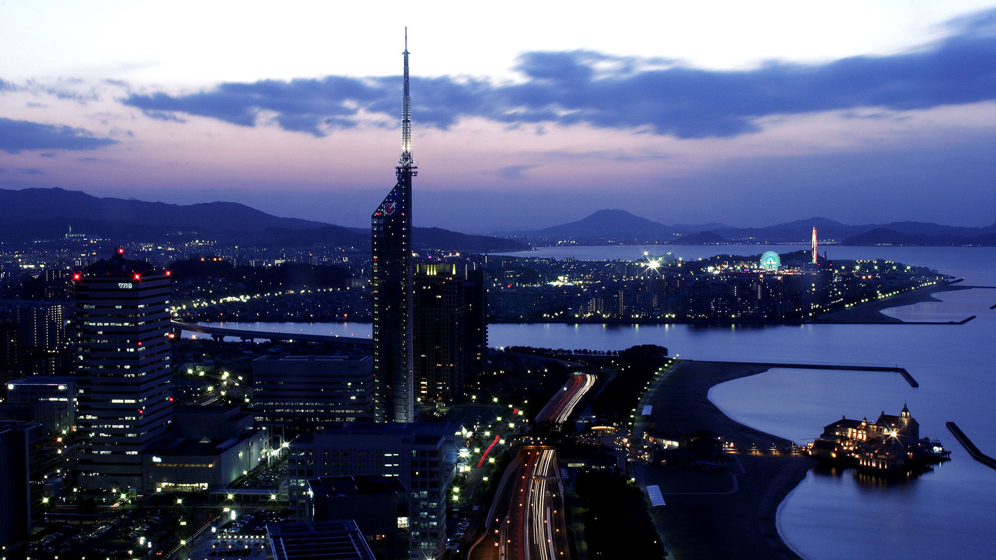 【福岡タワー側の夜景】イメージ