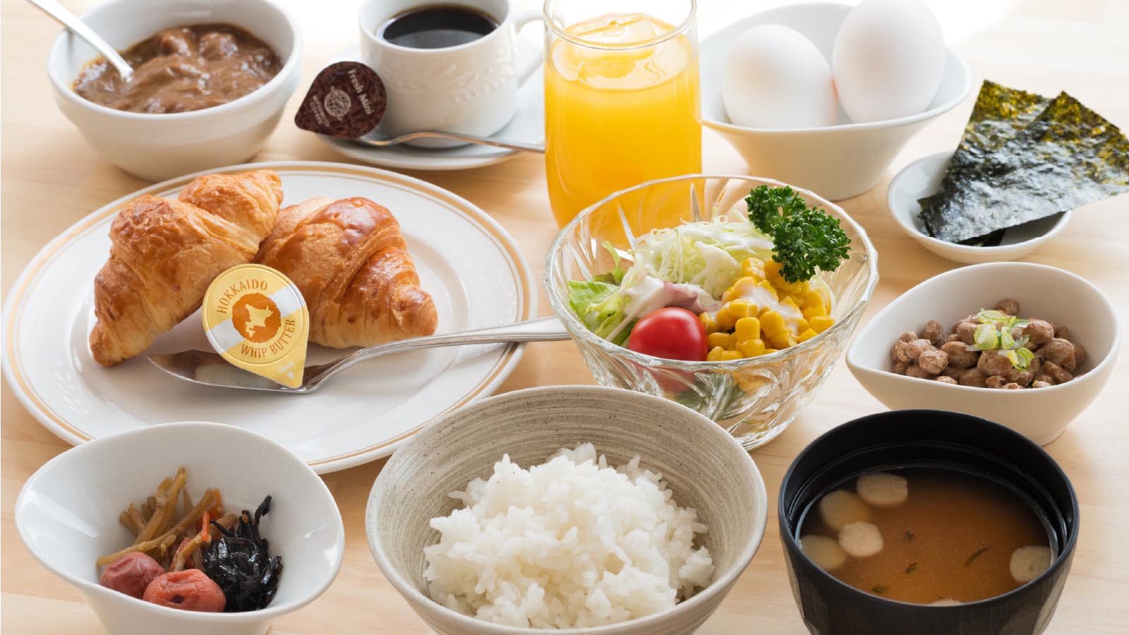 ホテル朝食（バイキング）
