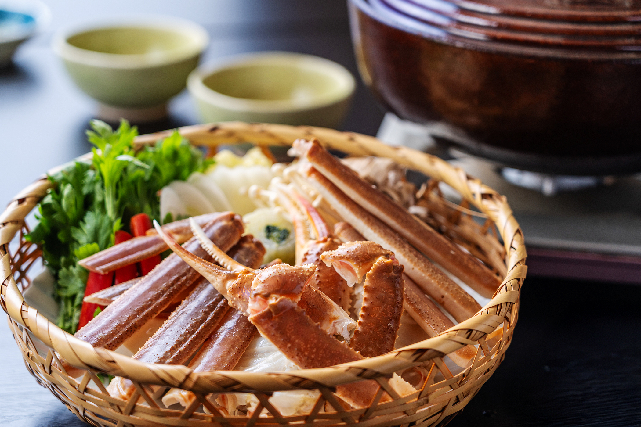 蟹の旨みが溶け込んだ出汁が絶品