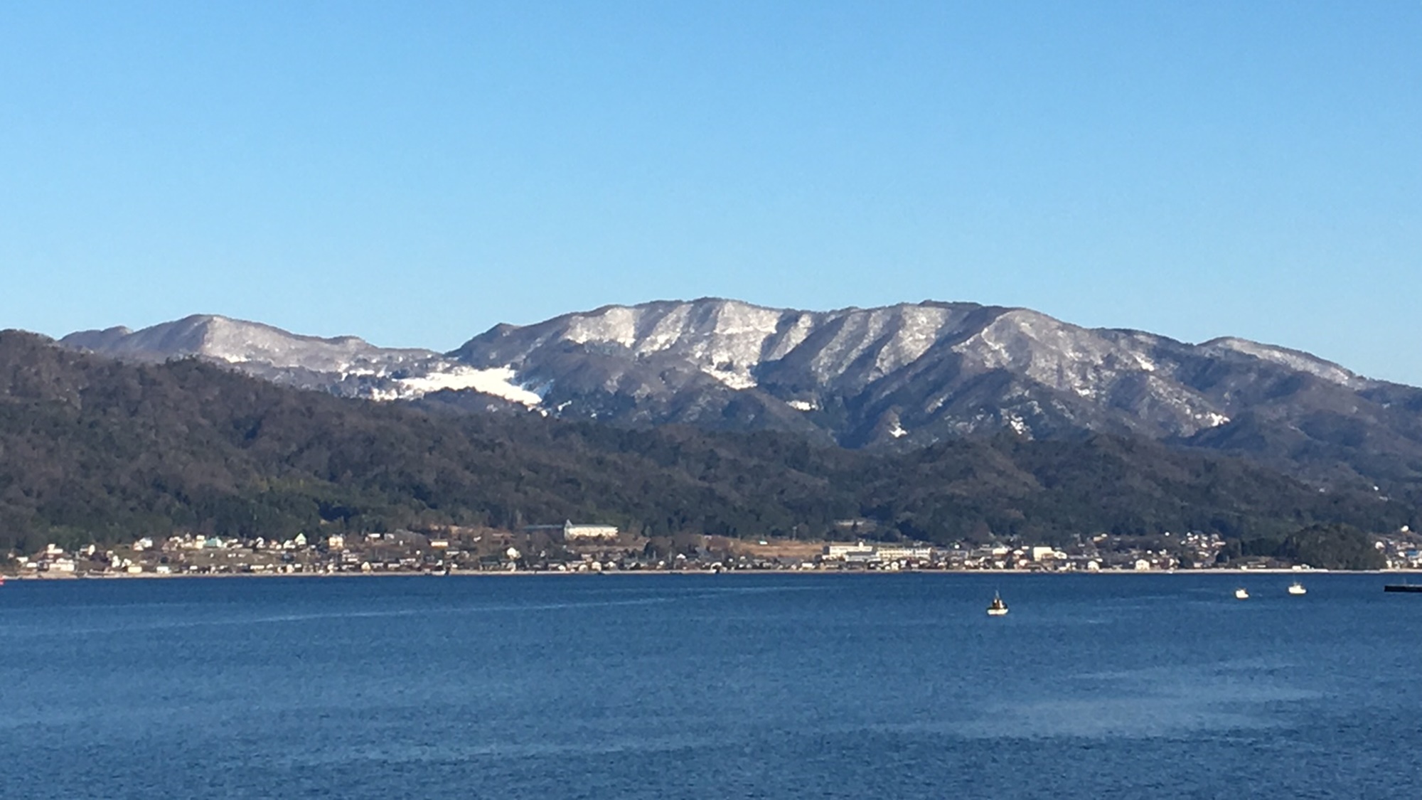 *【冬の宮津湾】　空気が澄んで眺めバツグン！　景色を楽しむなら冬の天橋立がおススメ