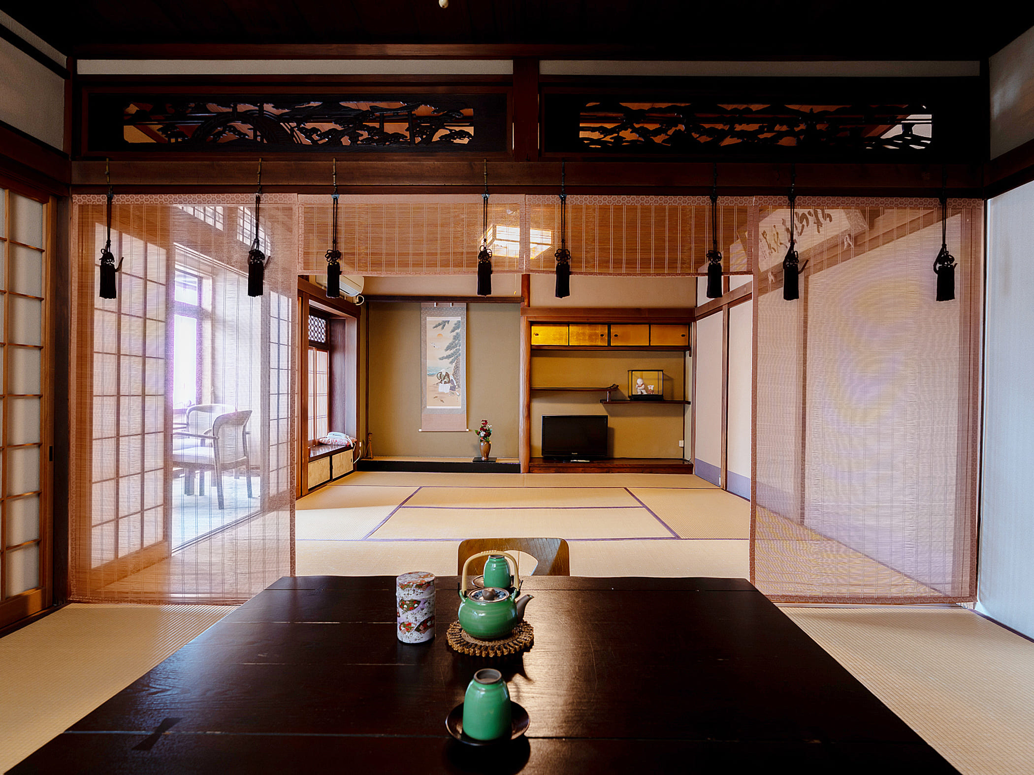 【12畳ユニットバス付】代々受け継がれた伝統的なしつらえ。国登録有形文化財の客室で寛ぐ