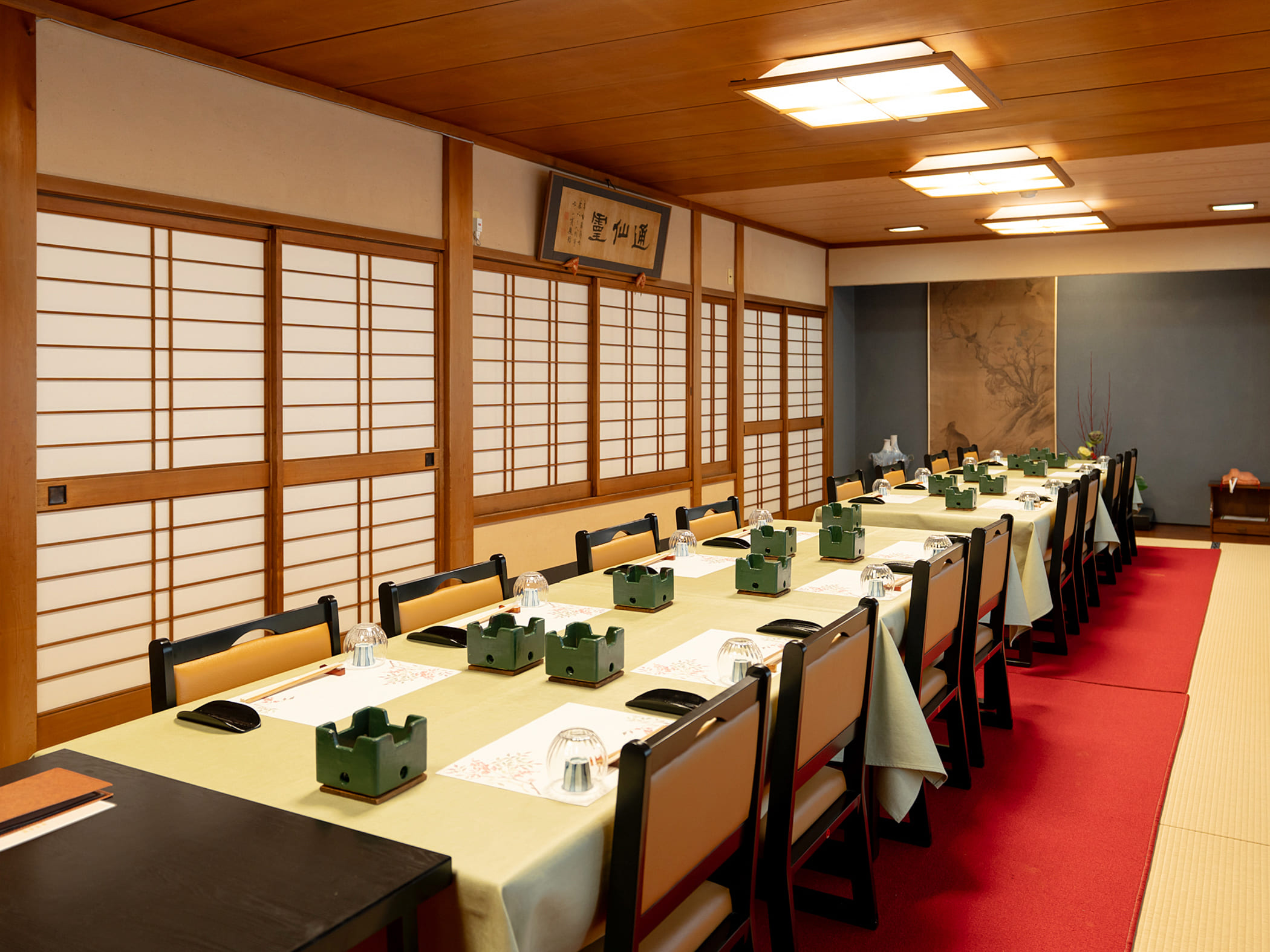 団体でのご利用も可能なお食事会場