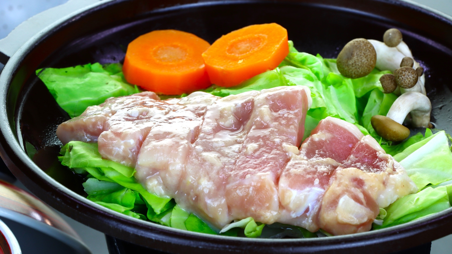 【ビジネス】野菜が豊富な健康的な夕食をご用意！◇天然100％の温泉で疲れた身体もリフレッシュ♪