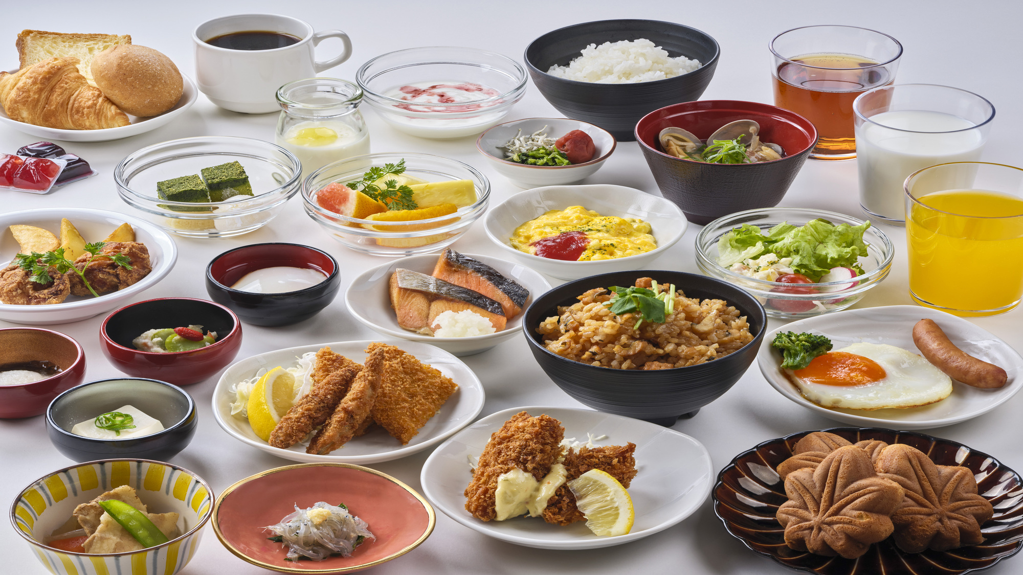 ◆朝食メニュー一例（イメージ）