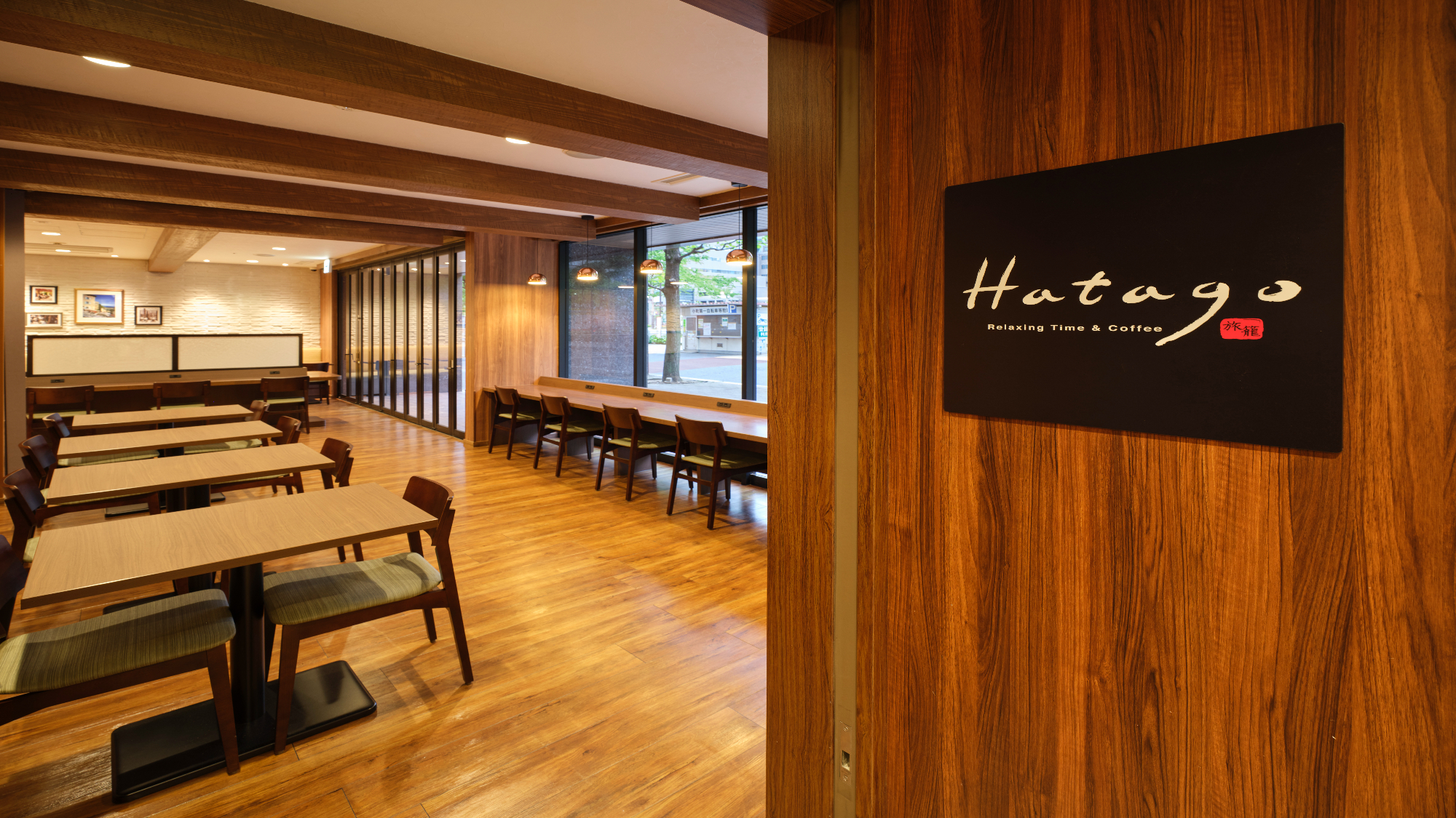 ◆【Hatago】1階レストラン 朝食営業時間6:30～9:30(9:00最終入店)席数：47席