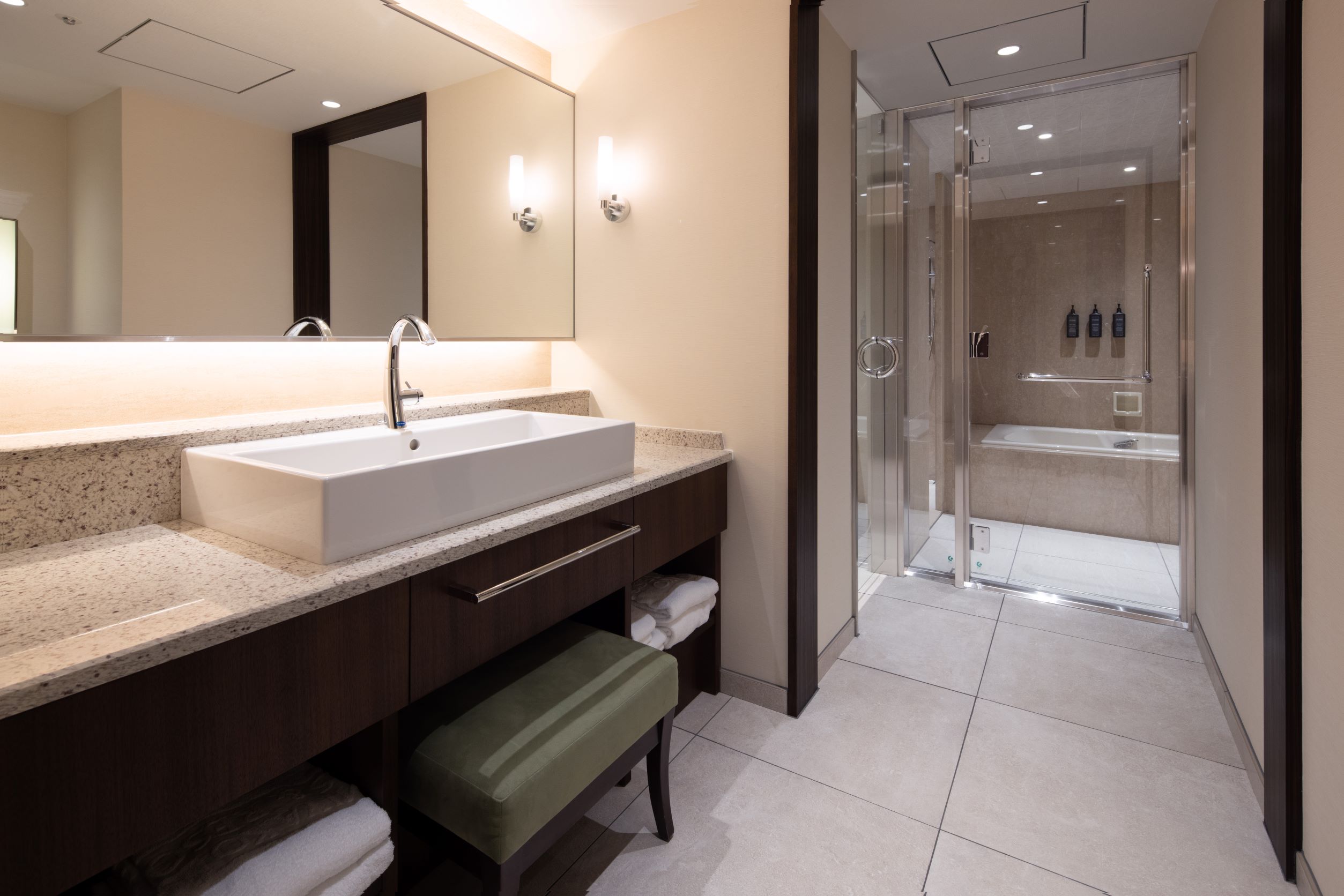 Sheraton Miyako Hotel Osaka(部屋(水回り))