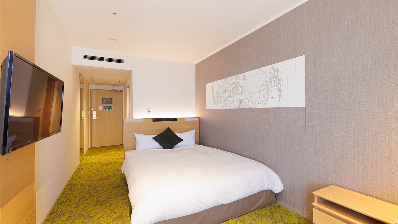 禁煙コンフォートダブル【１６平米】