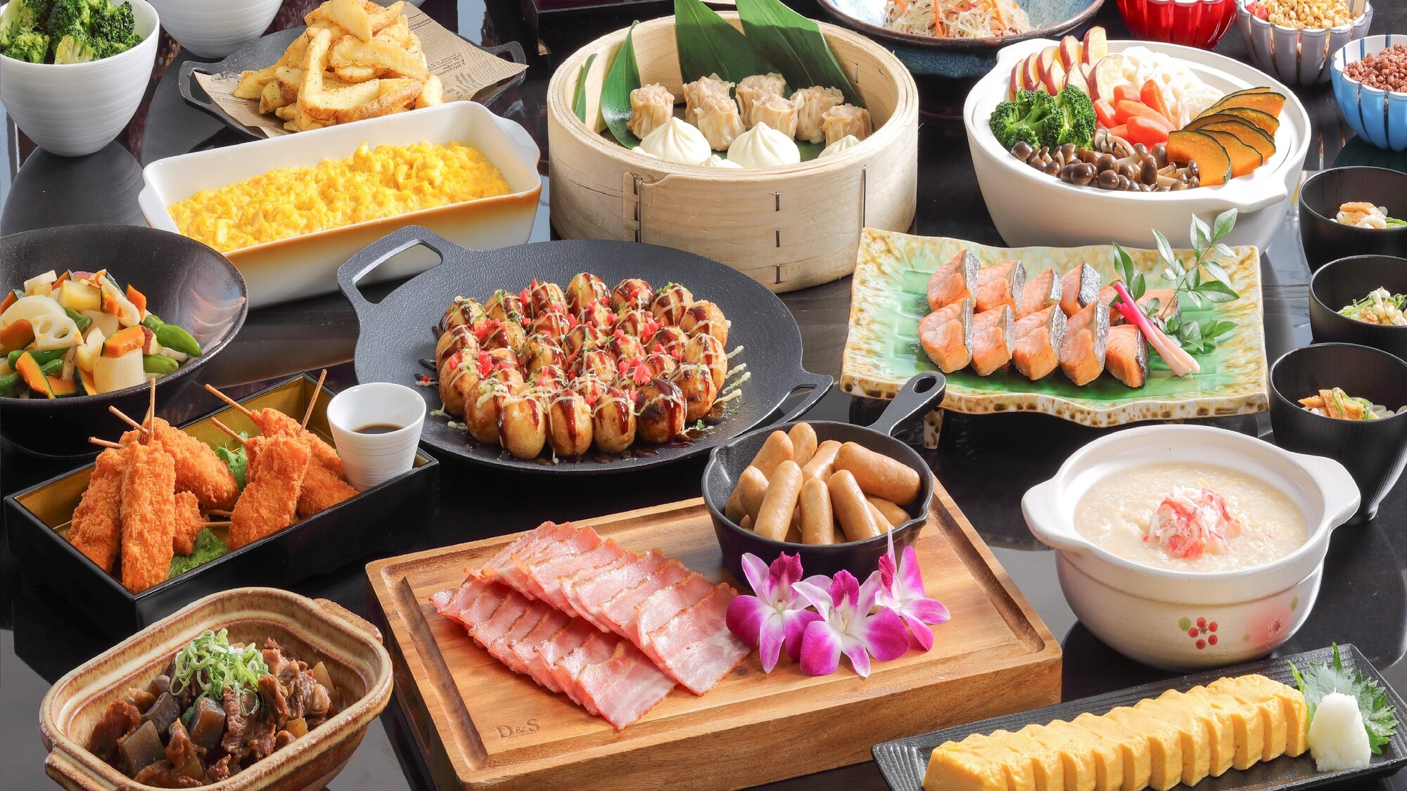 朝食ブッフェ（イメージ）