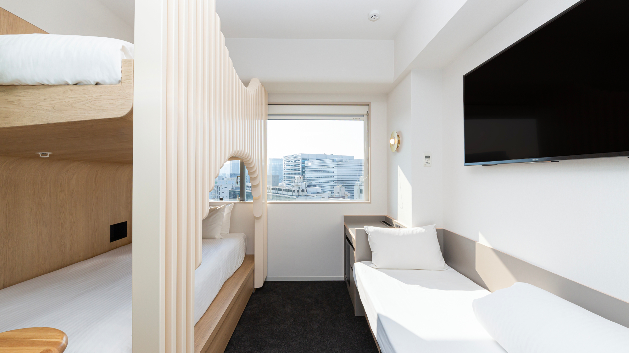 バンクベッドルーム（3名様仕様）