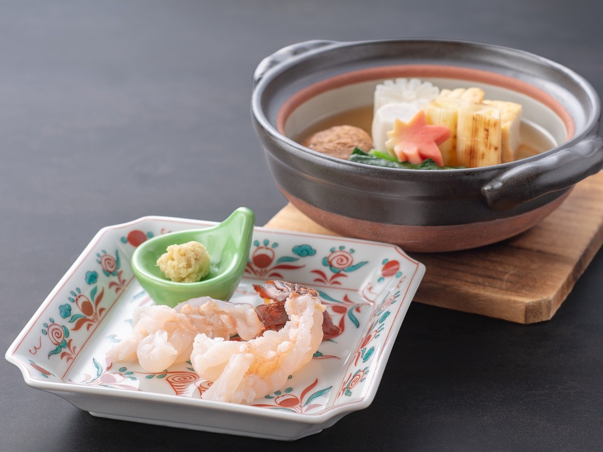 【和食会席 / 季節限定】伊勢海老の魅力を一席で巡る「伊勢海老づくし会席」＜夕朝食付＞